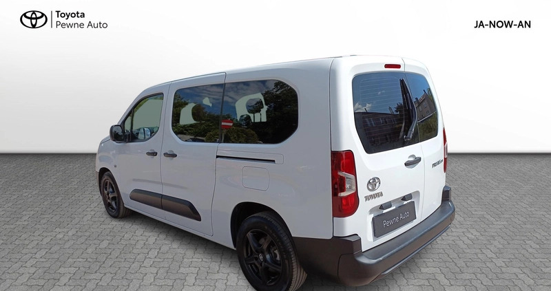 Toyota Proace City Verso cena 103900 przebieg: 76800, rok produkcji 2020 z Ryki małe 172